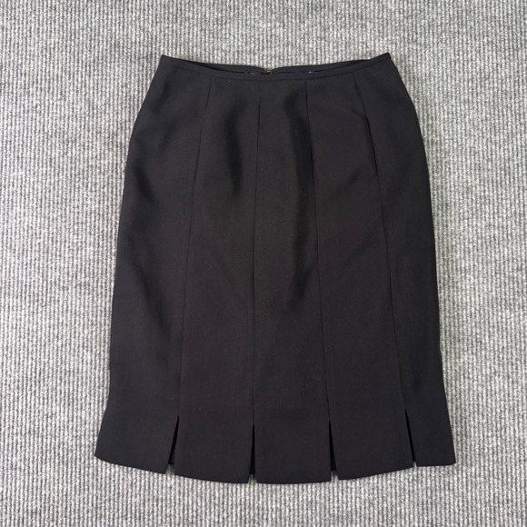 Jones Wear Suit Dresses & Skirts - Quiet Luxury Black Pencil Skirt Womens 8 Classic Career Lined Minimalist Chic